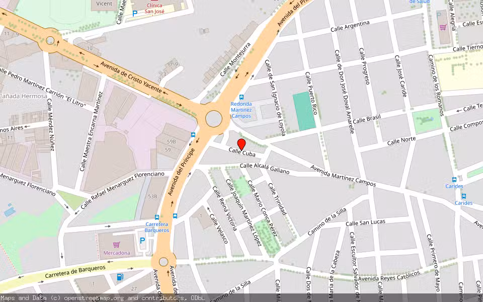 Mapa de Subasta Inmueble (Vivienda) en Alcantarilla, Murcia