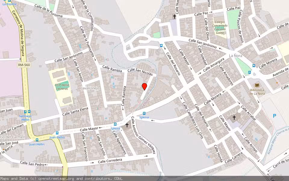 Mapa de Subasta Inmueble (Vivienda) en Murcia