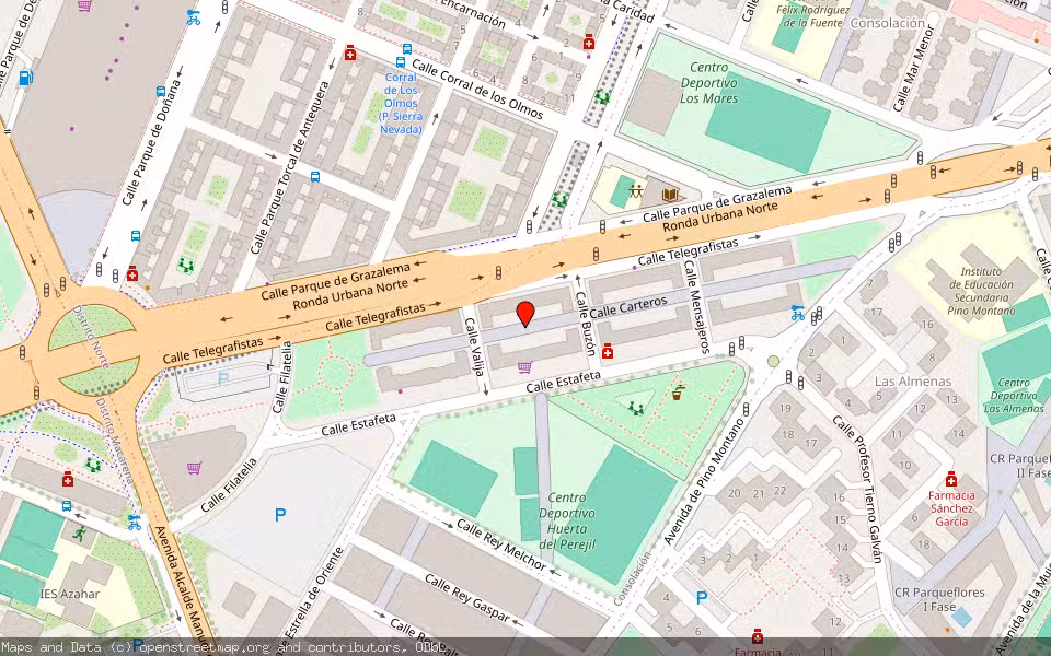 Mapa de Subasta Inmueble (Vivienda) en Sevilla