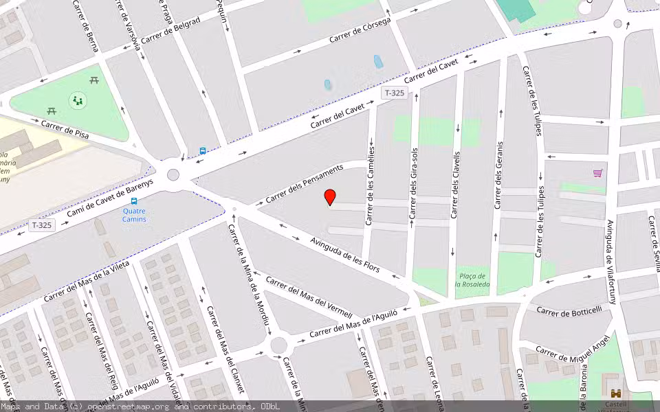 Mapa de Subasta Inmueble (Vivienda) en Cambrils, Tarragona