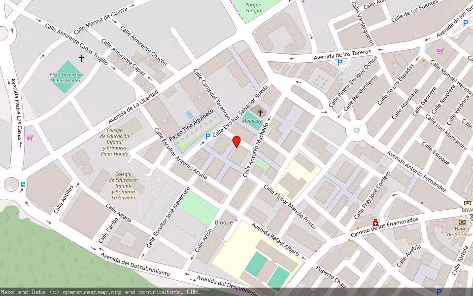 Mapa de Subasta Inmueble (Local comercial) en El Puerto De Santa Maria, Cádiz