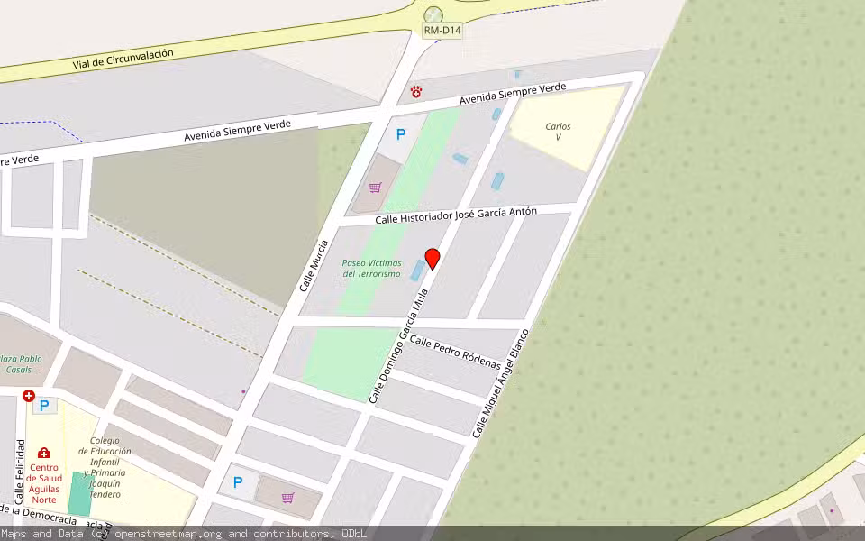 Mapa de Subasta Inmueble (Solar) en Águilas, Murcia