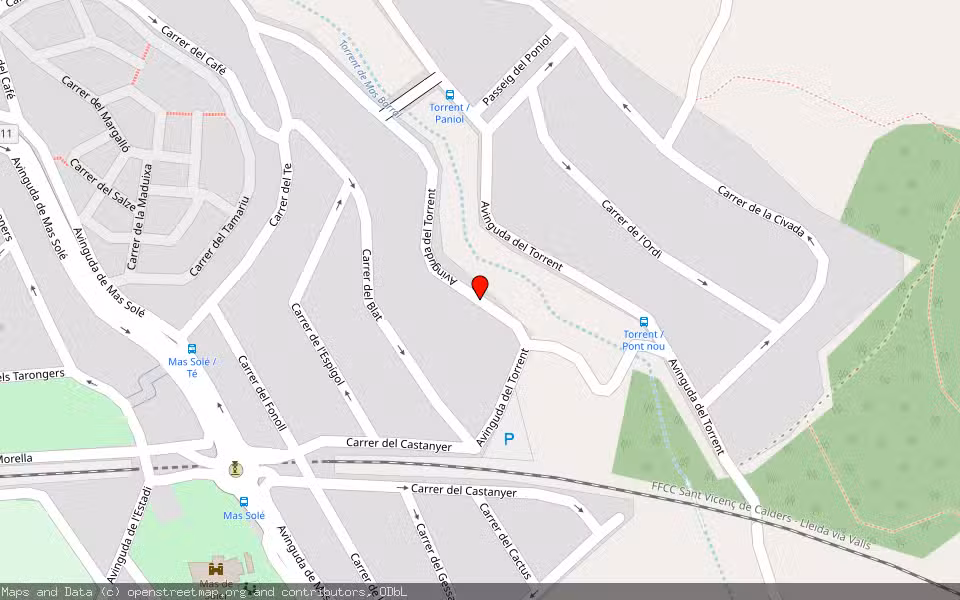 Mapa de Subasta Inmueble (Vivienda) en La Pobla Del Montornès, Tarragona