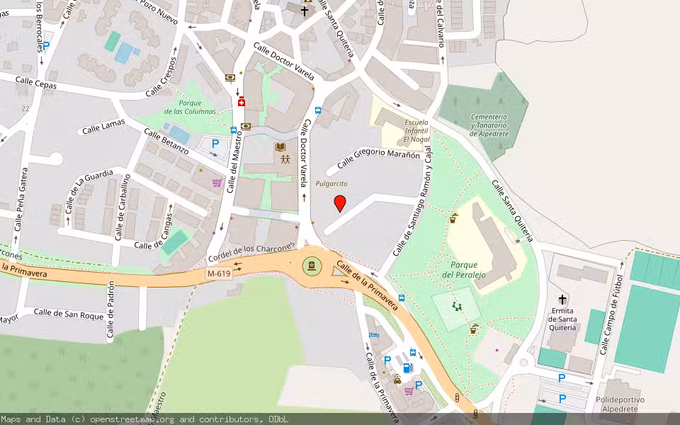 Mapa de Subasta Inmueble (Vivienda) en Alpedrete, Madrid