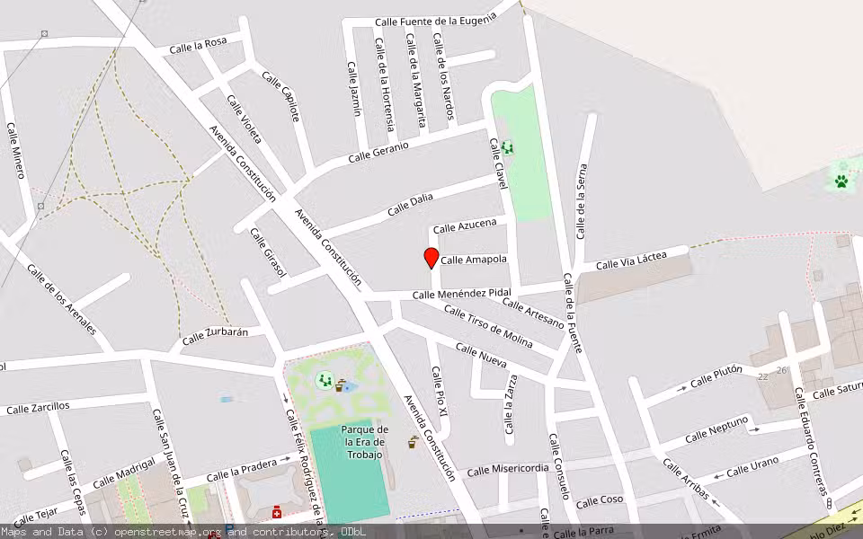 Mapa de Subasta Inmueble (Vivienda) en Trobajo Del Camino, León