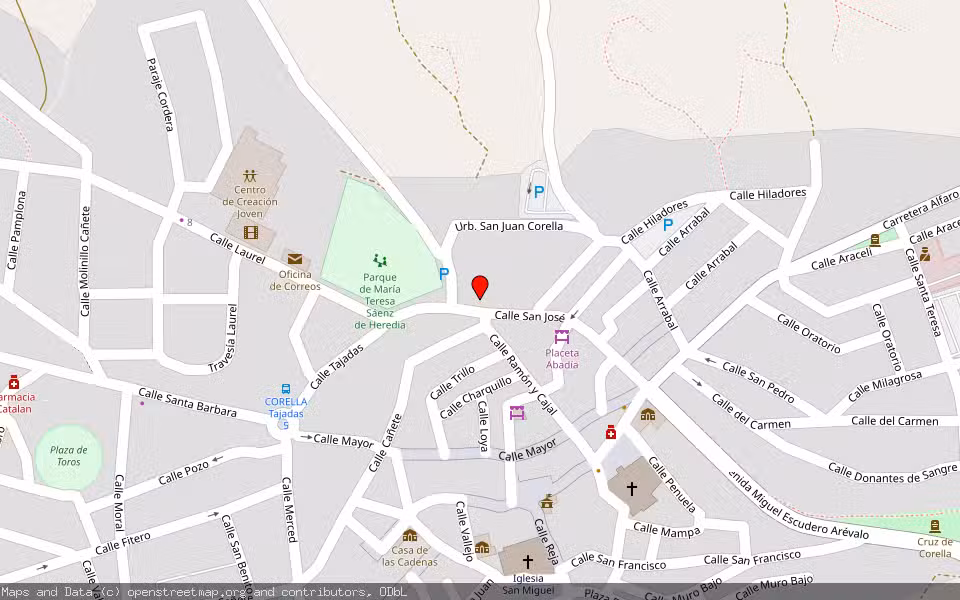 Mapa de Subasta Inmueble (Vivienda) en Corella, Navarra