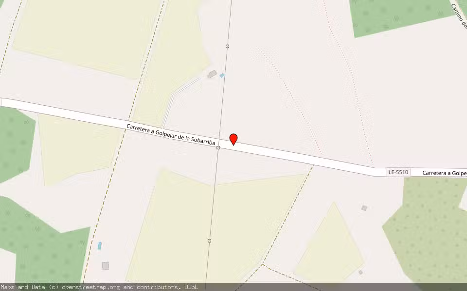 Mapa de Subasta Inmueble (Finca rústica) en Valdefresno, León