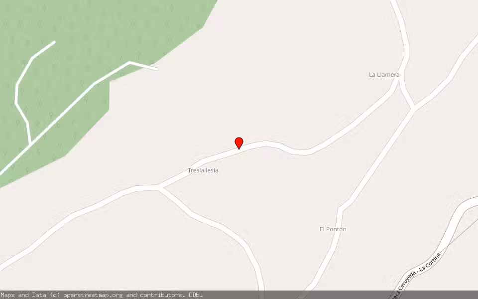 Mapa de Subasta Inmueble (Vivienda) en Corvera De Asturias, Asturias