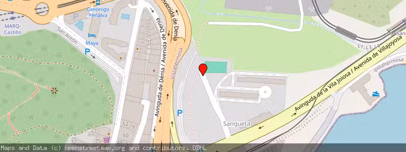 Mapa de Subasta de Inmueble (Vivienda) en Alacant-alicante, Alicante 