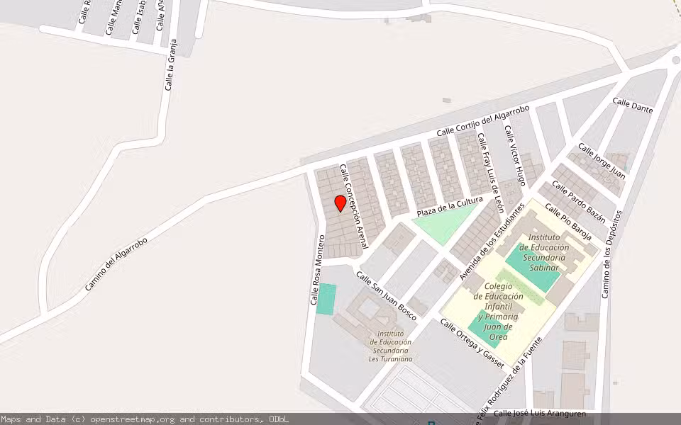 Mapa de Subasta Inmueble (Vivienda) en Roquetas De Mar, Almería