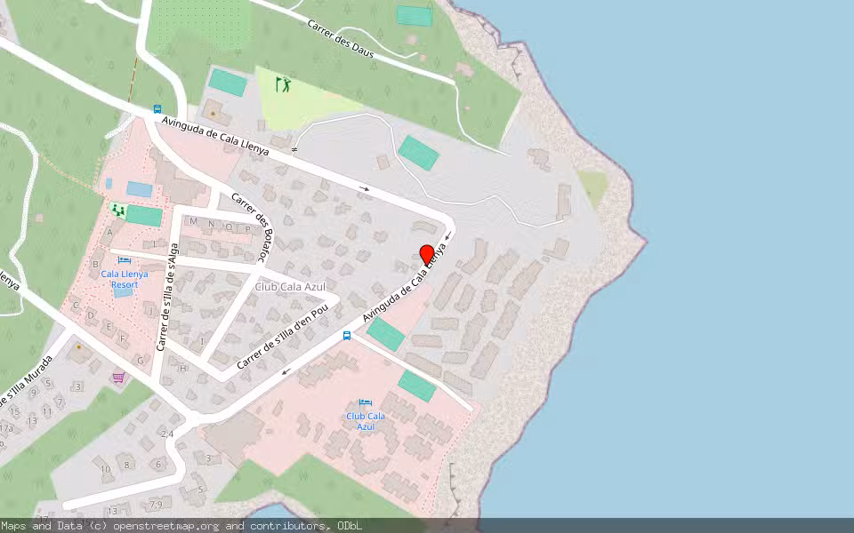 Mapa de Subasta Inmueble (Vivienda) en Santa Eularia Des Riu, Illes Balears