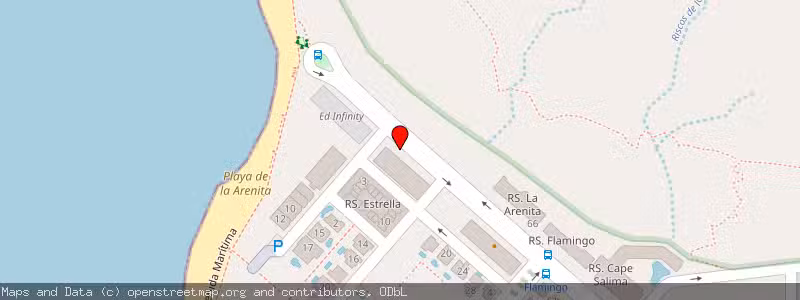 Mapa de Subasta de Inmueble (Local comercial) en Arona, Santa Cruz de Tenerife 