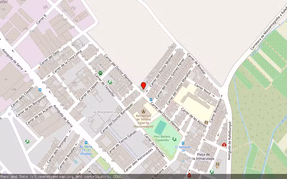Mapa de Subasta Inmueble (Vivienda) en Massamagrell, Valencia/València