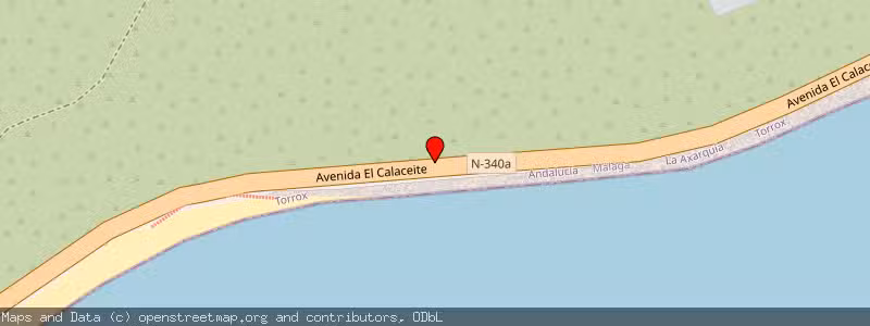Mapa de Subasta de Inmueble (Local comercial) en Torrox, Málaga 
