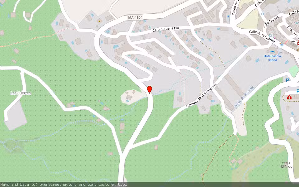 Mapa de Subasta Inmueble (Trastero) en Alcaucín, Málaga