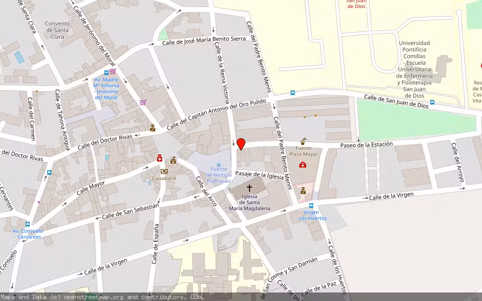 Mapa de Subasta Inmueble (Local comercial) en Ciempozuelos, Madrid