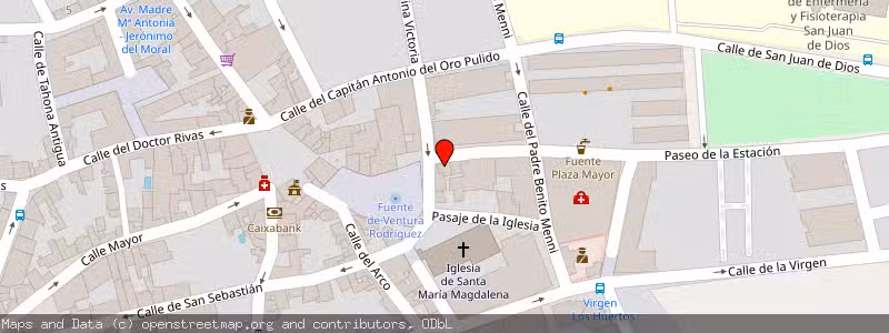 Mapa de Subasta de Inmueble (Local comercial) en Ciempozuelos, Madrid 