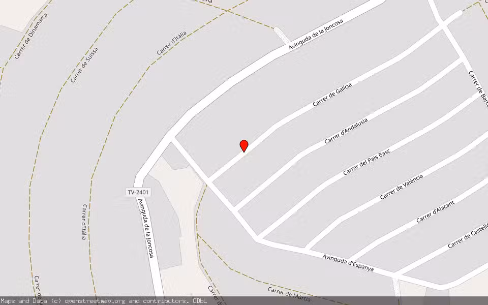 Mapa de Subasta Inmueble (Vivienda) en El Montmell, Tarragona