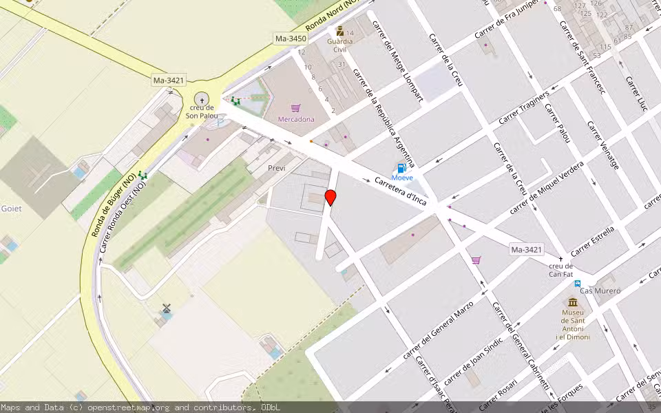 Mapa de Subasta Inmueble (Vivienda) en Bilbao, Bizkaia