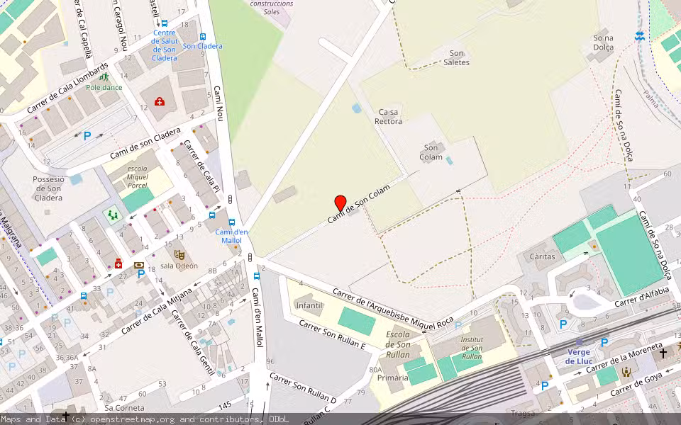 Mapa de Subasta Inmueble (Solar) en Palma De Mallorca, Illes Balears