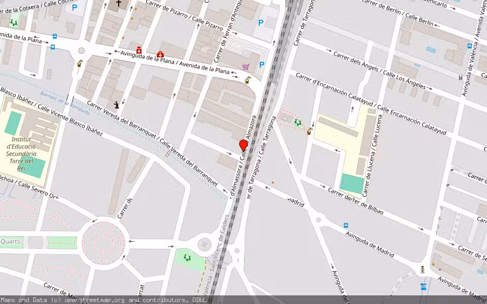 Mapa de Subasta Inmueble (Vivienda) en Oropesa Del Mar, Castellón/Castelló