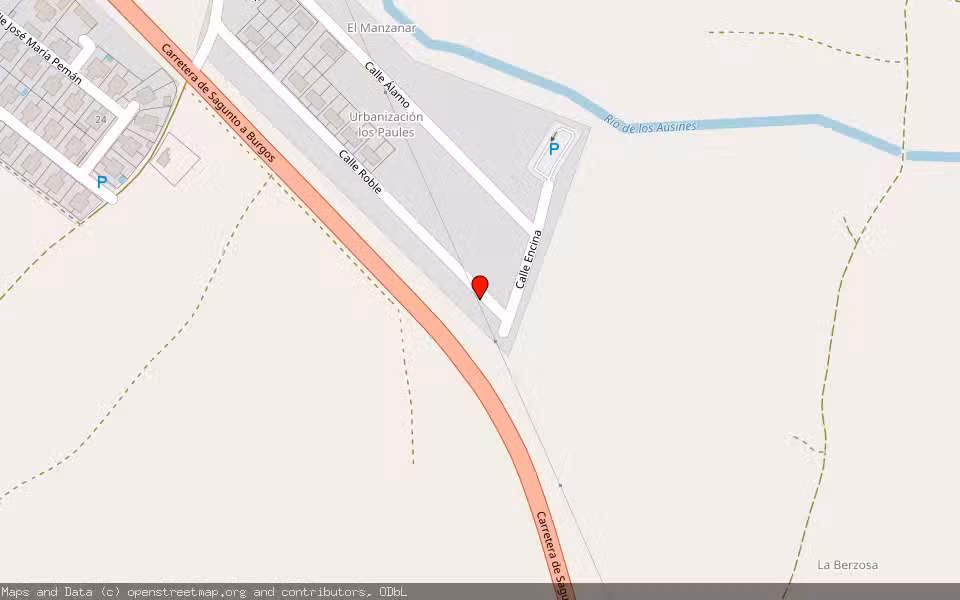 Mapa de Subasta Inmueble (Finca rústica) en Burgos