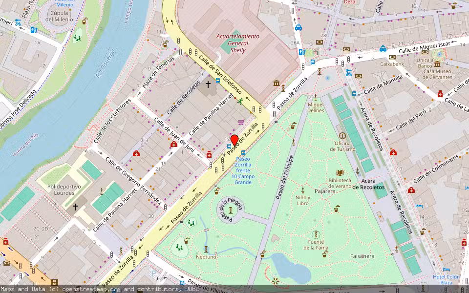 Mapa de Subasta Inmueble (Otros) en Valladolid