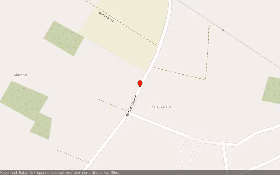 Mapa de Subasta Inmueble (Finca rústica) en Llucmajor, Illes Balears