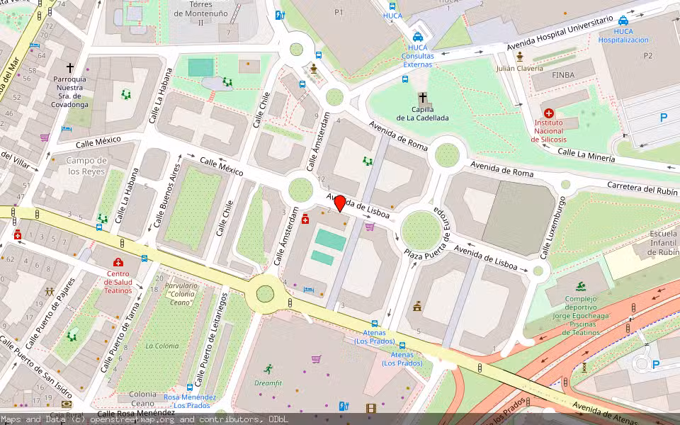 Mapa de Subasta Inmueble (Garaje) en Oviedo, Asturias