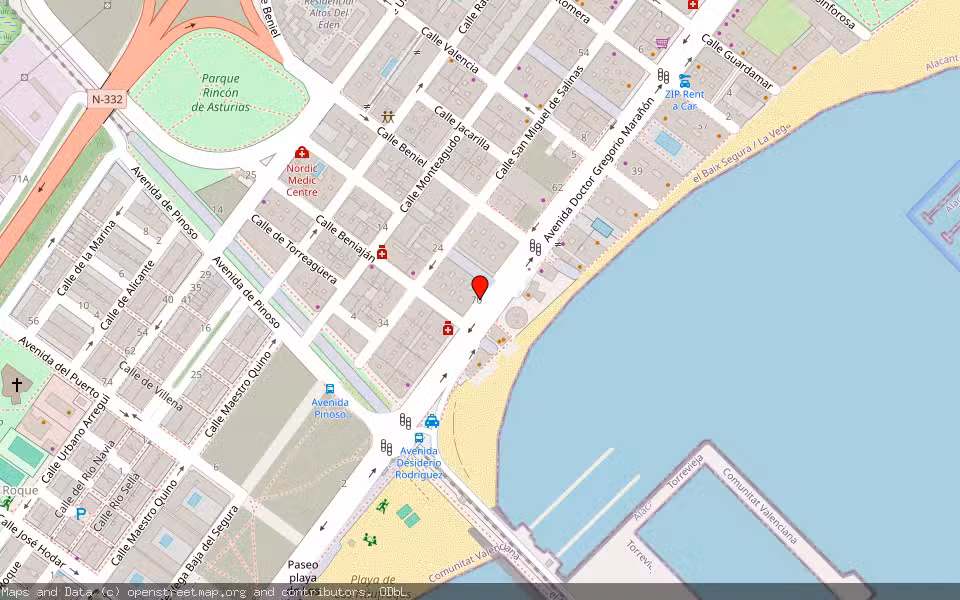 Mapa de Subasta Inmueble (Vivienda) en Torrevieja, Alicante/Alacant
