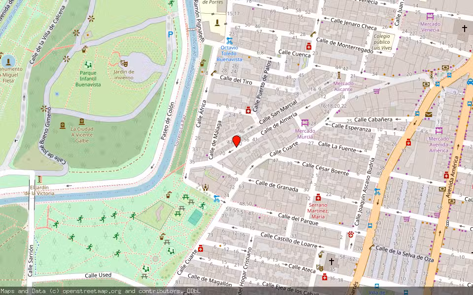 Mapa de Subasta Inmueble (Vivienda) en Mondragon, Gipuzkoa