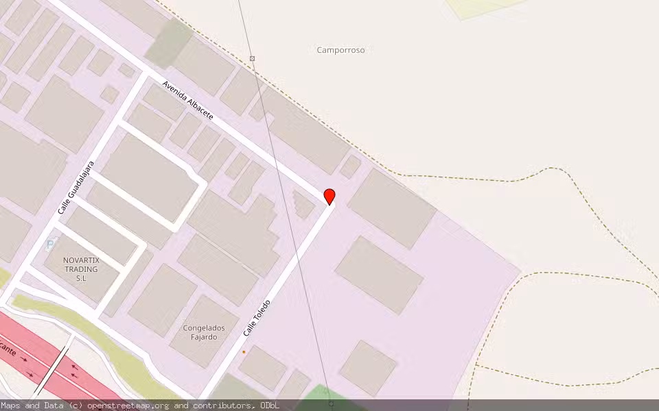 Mapa de Subasta Inmueble (Solar) en Chinchilla De Montearagon, Albacete