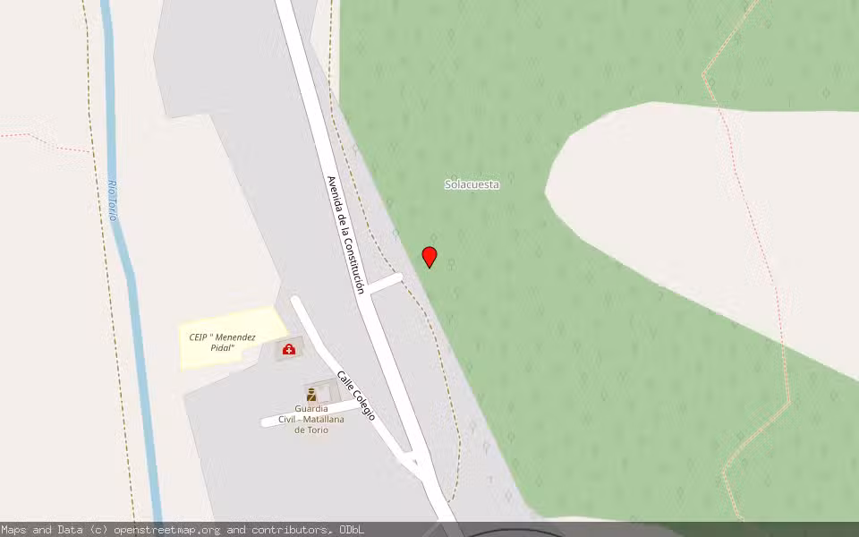 Mapa de Subasta Inmueble (Vivienda) en Matallana, León