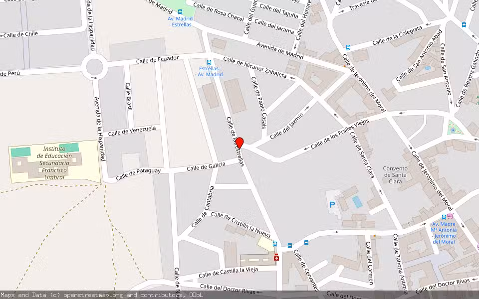 Mapa de Subasta Inmueble (Vivienda) en Ciempozuelos, Madrid