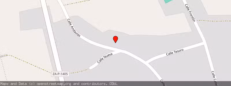 Mapa de Subasta de Inmueble (Solar) en Hiniesta (la), Zamora 