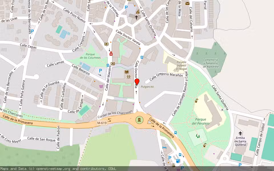 Mapa de Subasta Inmueble (Vivienda) en Alpedrete, Madrid