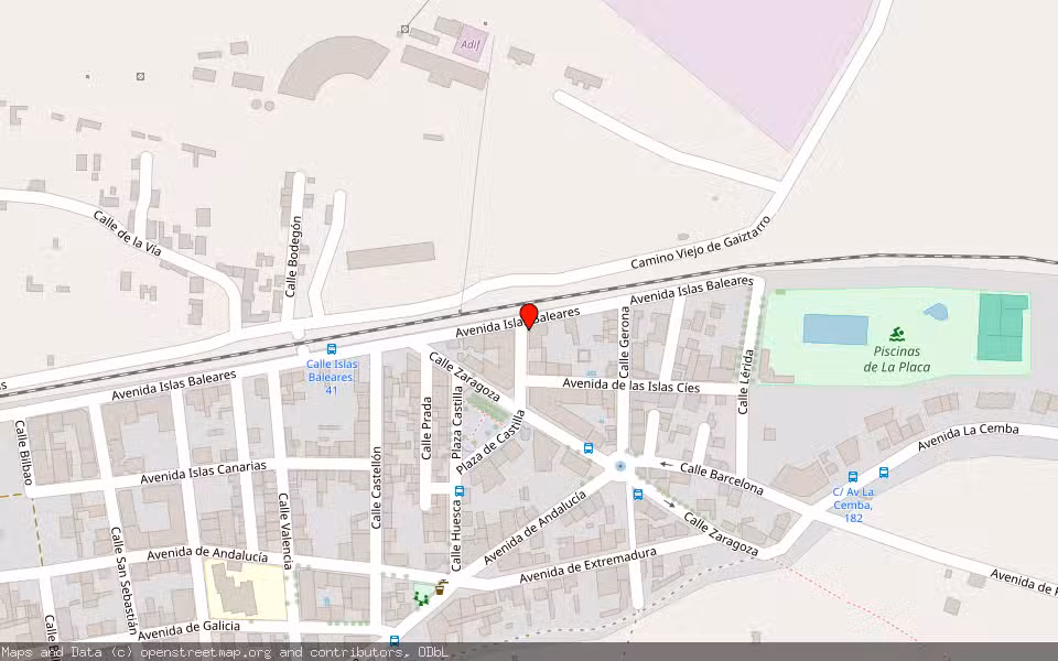 Mapa de Subasta Inmueble (Vivienda) en Ponferrada, León