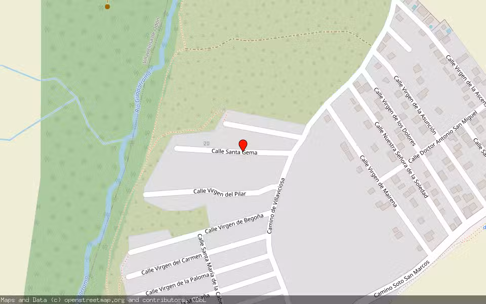 Mapa de Subasta Inmueble (Garaje) en Mostoles, Madrid