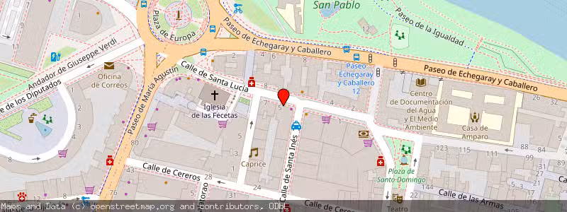 Mapa de Subasta de Inmueble (Vivienda) en Zaragoza, Zaragoza 