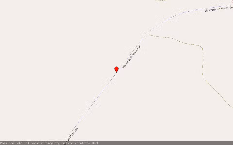 Mapa de Subasta Inmueble (Finca rústica) en Mazarron, Murcia