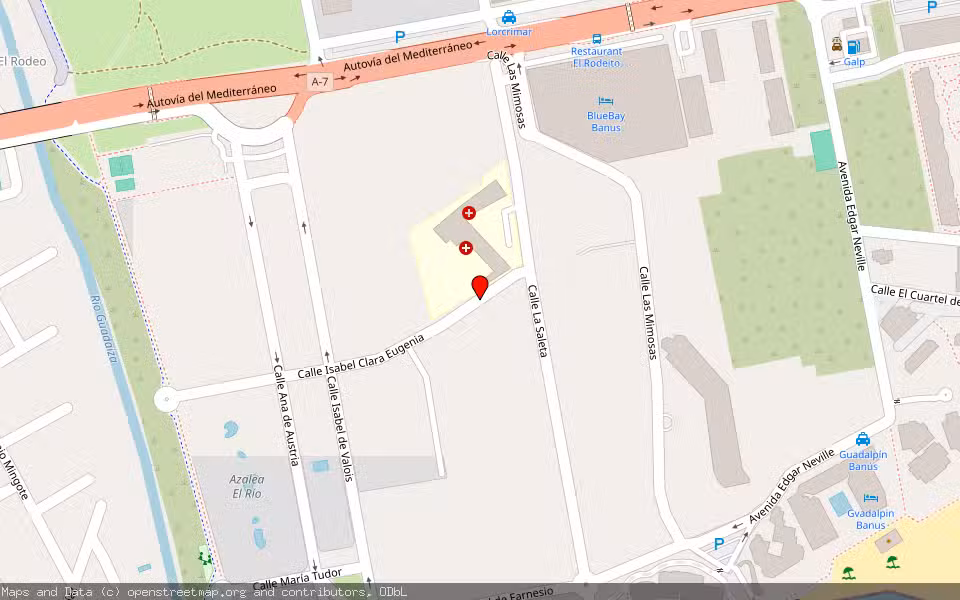 Mapa de Subasta Inmueble (Trastero) en Marbella, Málaga