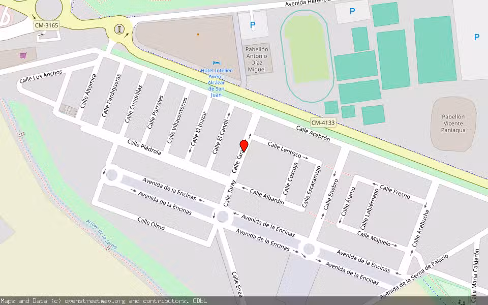 Mapa de Subasta Inmueble (Vivienda) en Alcazar De San Juan, Ciudad Real