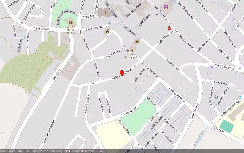 Mapa de Subasta Inmueble (Vivienda) en Cartaya, Huelva