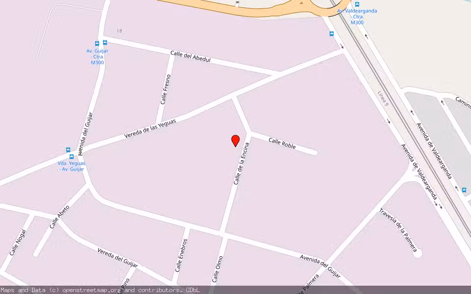 Mapa de Subasta Inmueble (Nave industrial) en Arganda Del Rey, Madrid