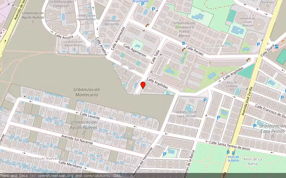 Mapa de Subasta Inmueble (Vivienda) en Torrevieja, Alicante/Alacant