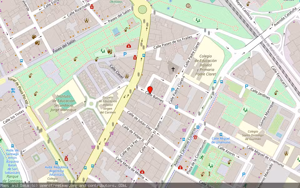 Mapa de Subasta Inmueble (Vivienda) en Palencia