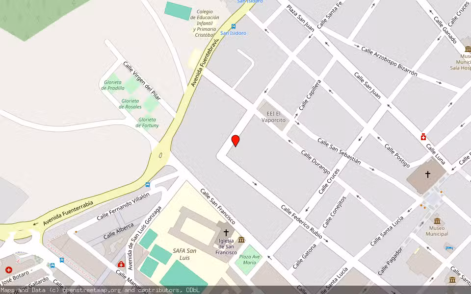 Mapa de Subasta Inmueble (Vivienda) en El Puerto De Santa Maria, Cádiz