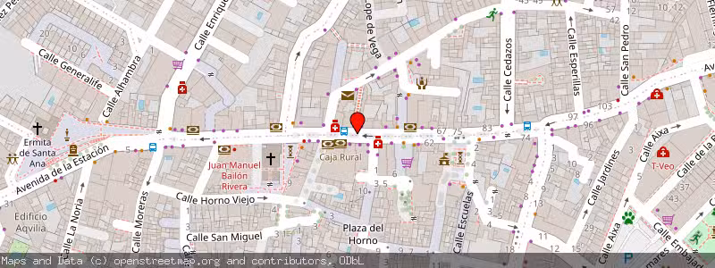 Mapa de Subasta de Inmueble (Solar) en Atarfe, Granada 