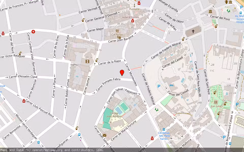 Mapa de Subasta Inmueble (Vivienda) en Sant Boi De Llobregat, Barcelona