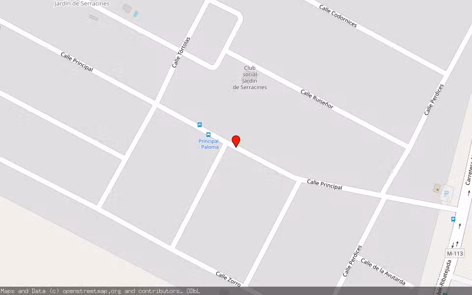 Mapa de Subasta Inmueble (Vivienda) en Fresno Del Torote, Madrid